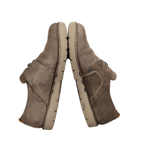 Clarks Shoes Womens 9 Slip On Casual Oxford Leather Comfort Unstructured Artisan - Picture 10 of 16